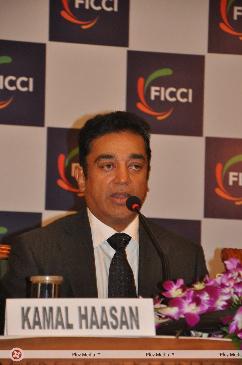 Kamal Haasan - Kamal Hassan at Federation of Indian Chambers of Commerce & Industry - Pictures | Picture 133400